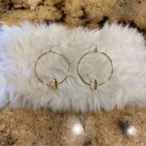 Kendra Scott hoop earrings
